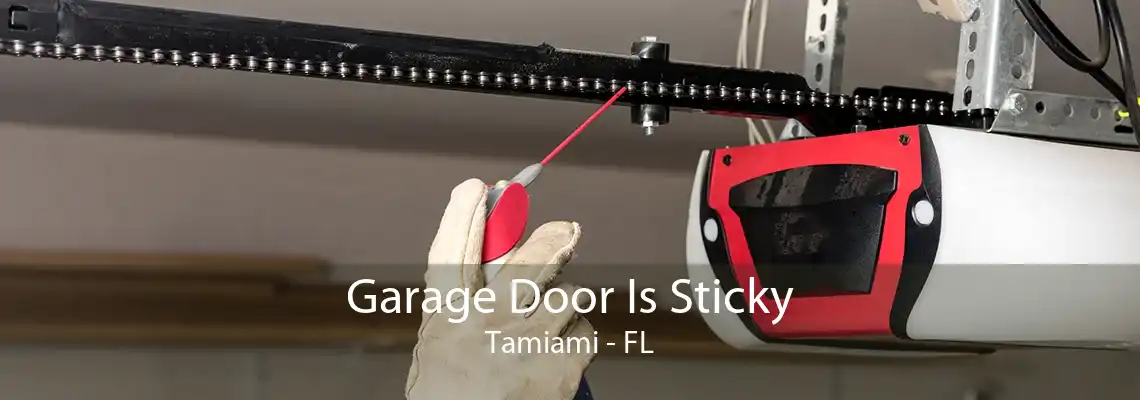 Garage Door Is Sticky Tamiami - FL