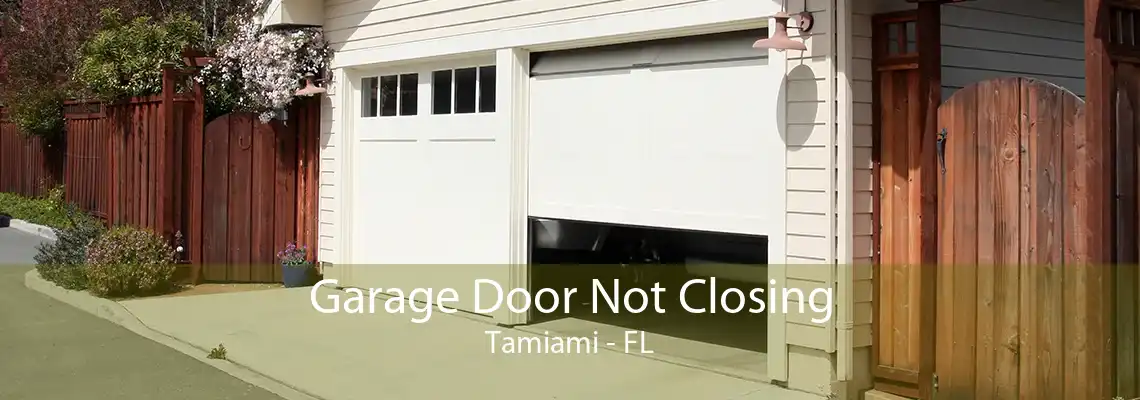 Garage Door Not Closing Tamiami - FL