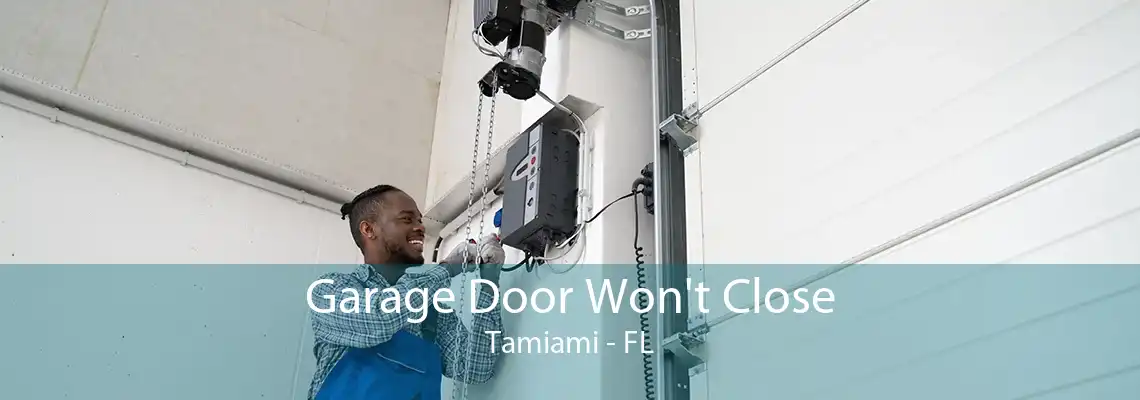 Garage Door Won't Close Tamiami - FL